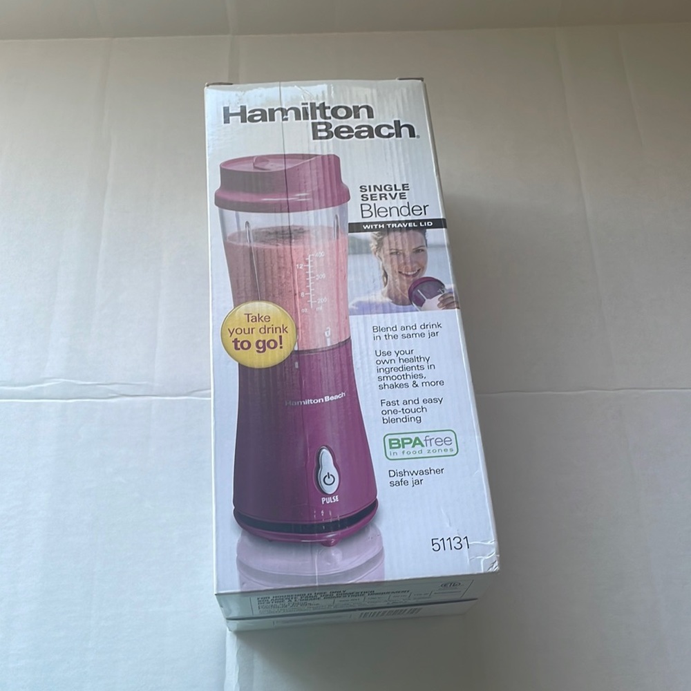NEW IN BOX Hamilton Beach Blender